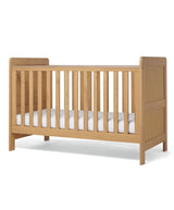 Mamas & Papas Esna 2 Piece Nursery Furniture Set with Cot Bed and Dresser - Rattan