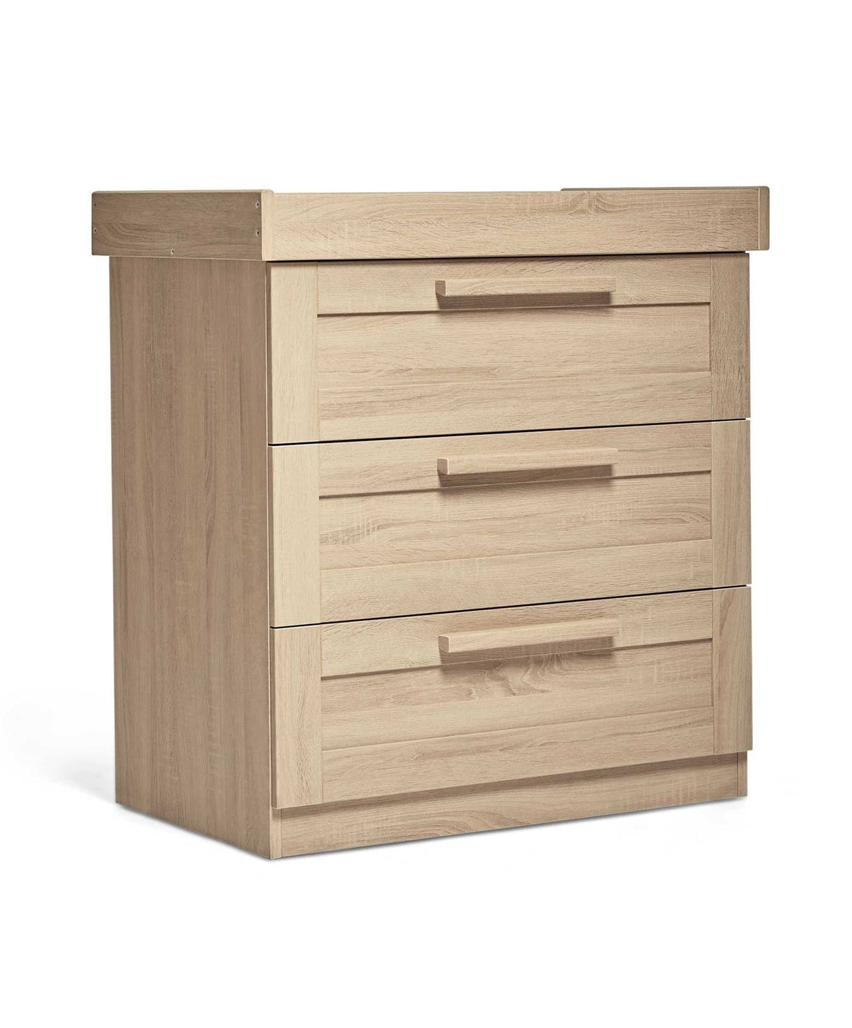 Mamas & Papas Atlas 2 Piece Furniture Set with Cotbed & Dresser - Light Oak