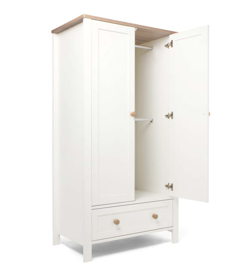 Mamas & Papas Wedmore Wardrobe - White/Natural