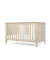 Mamas & Papas Wedmore 3 Piece Nursery Furniture Set with Cot Bed, Dresser and Wardrobe - Pebble Grey