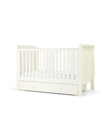 Mamas & Papas Mia 2 Piece Nursery Furniture Set with Cot Bed and Dresser - White