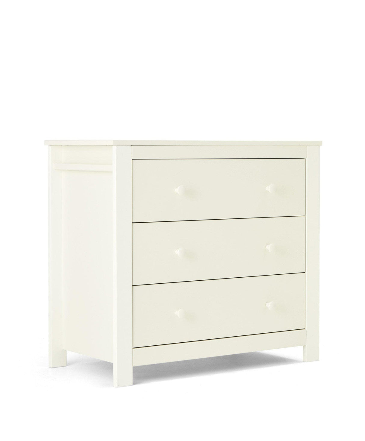 Mamas & Papas Mia 2 Piece Nursery Furniture Set with Cot Bed and Dresser - White