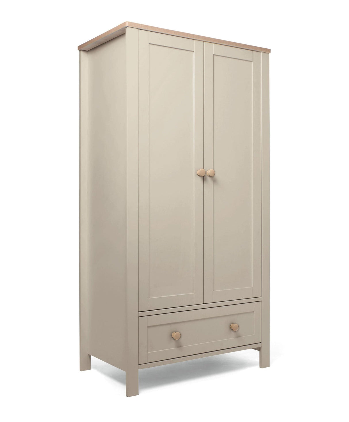 Mamas & Papas Wedmore Wardrobe - Pebble Grey