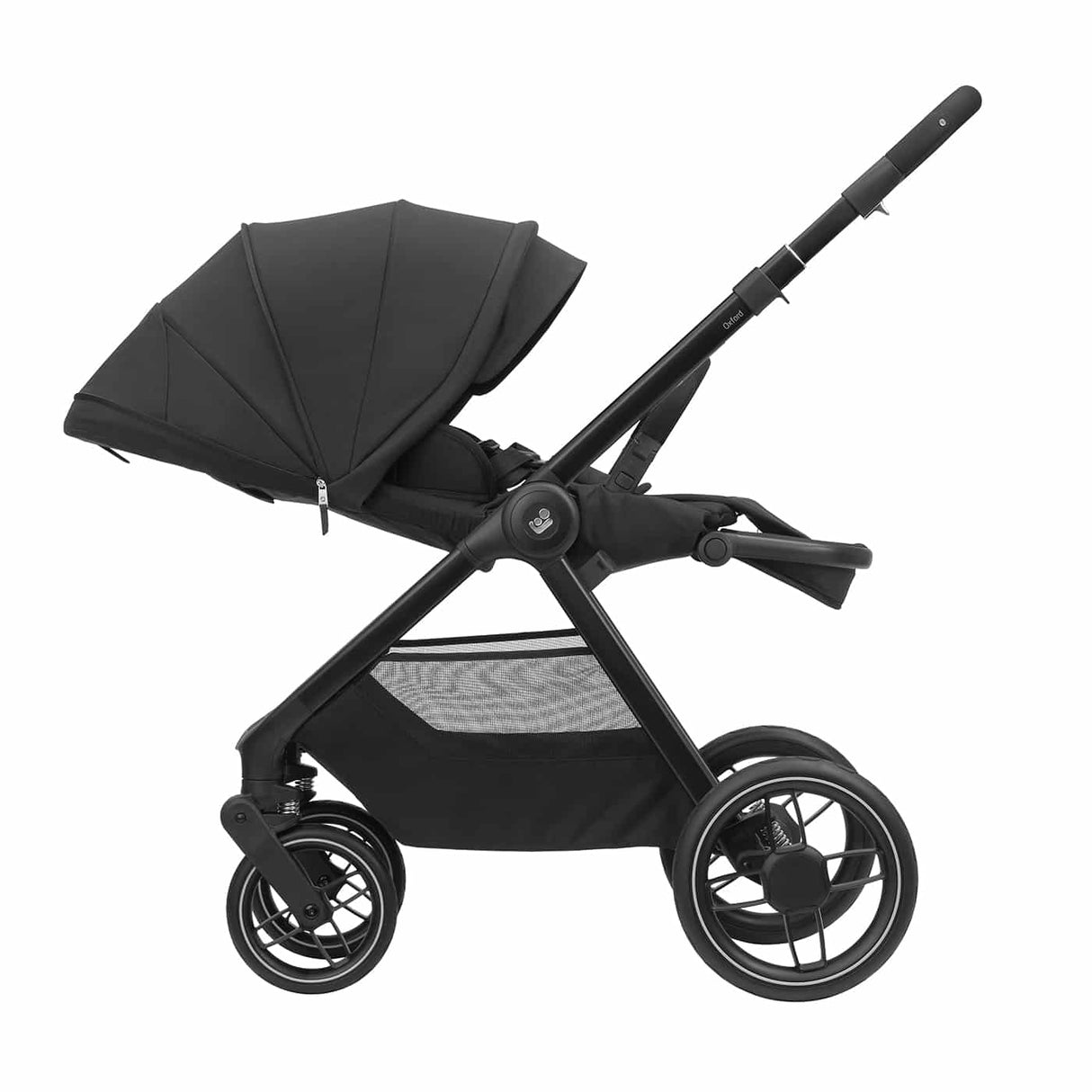 Maxi Cosi Oxford Premium Travel System Bundle with Pebble Pro & ISOFIX Base - Twillic Black