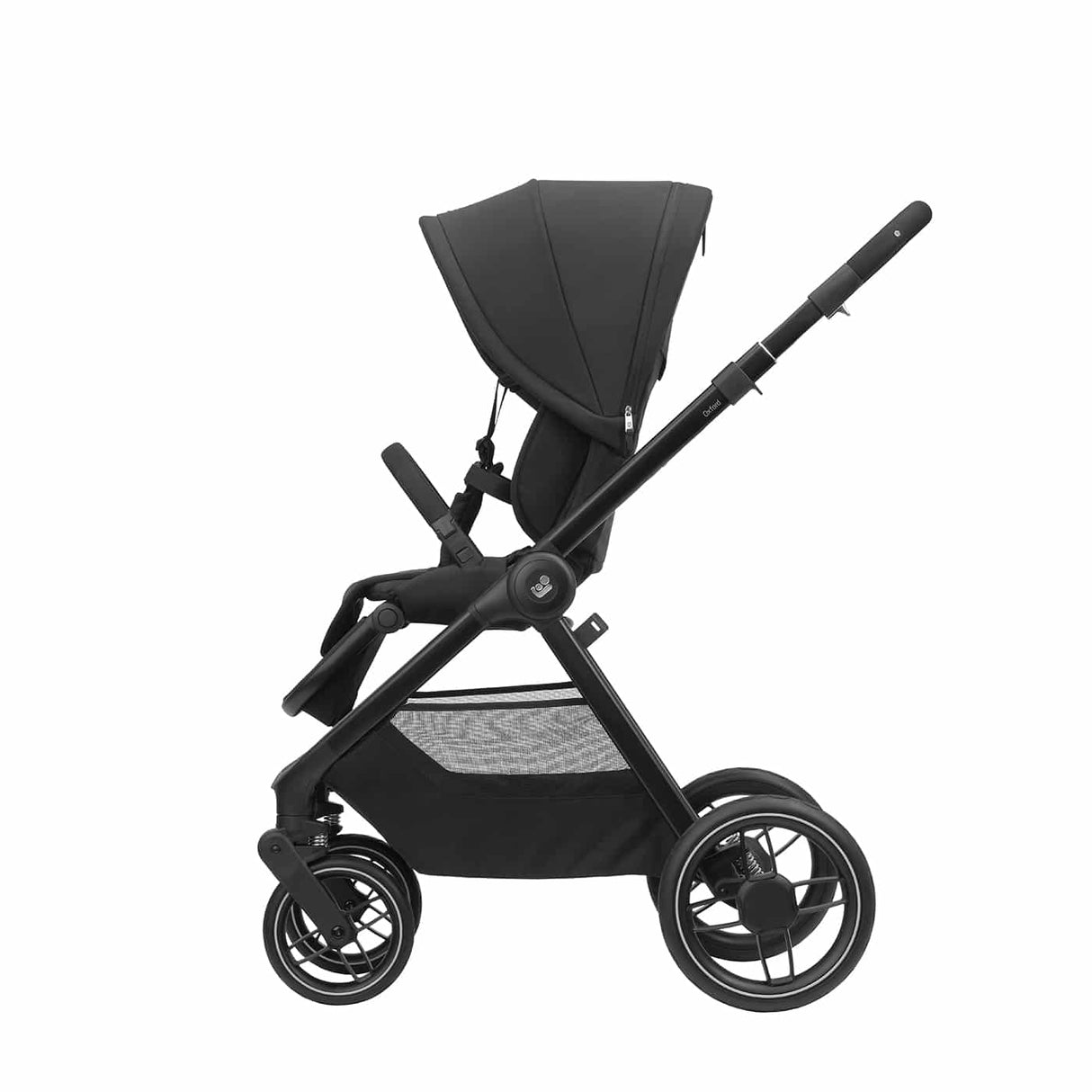 Maxi Cosi Oxford Premium Travel System Bundle with Pebble Pro & ISOFIX Base - Twillic Black