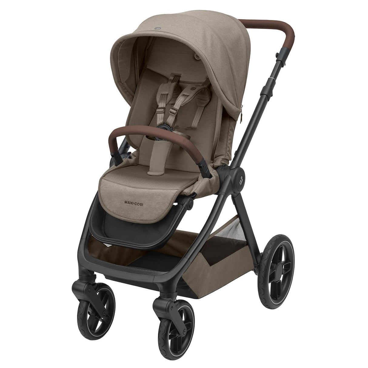 Maxi Cosi Oxford Premium Travel System Bundle with Pebble Pro & ISOFIX Base - Twillic Truffle