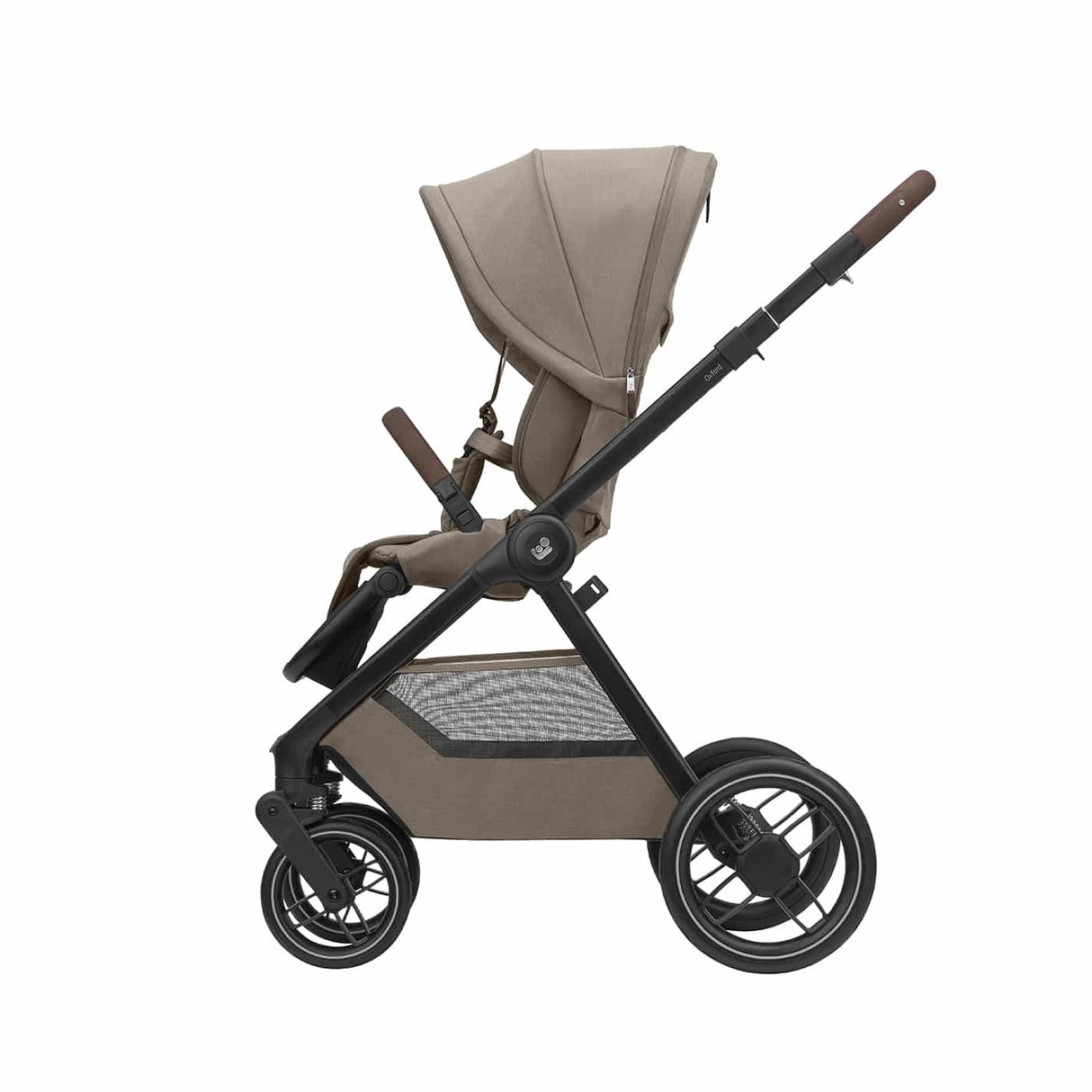 Maxi Cosi Oxford Premium Travel System Bundle with Pebble Pro & ISOFIX Base - Twillic Truffle