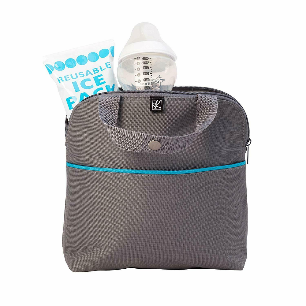 JL Childress MaxiCOOL 4 Bottle Cooler Bag - Grey