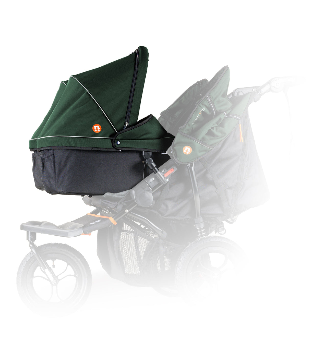 Out'n'About Double Carrycot V5 - Sycamore Green