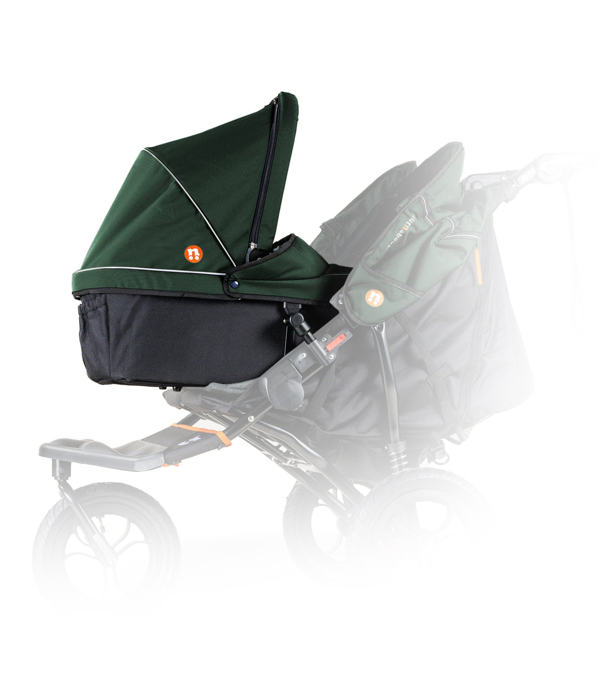 Out'n'About Double Carrycot V5 - Sycamore Green