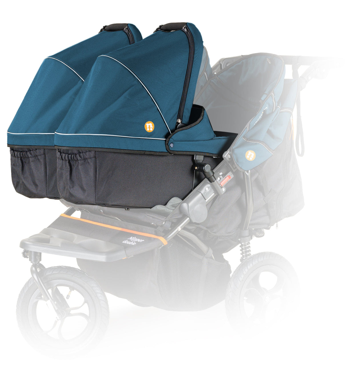 Out'n'About Double Carrycot V5 - Highland Blue