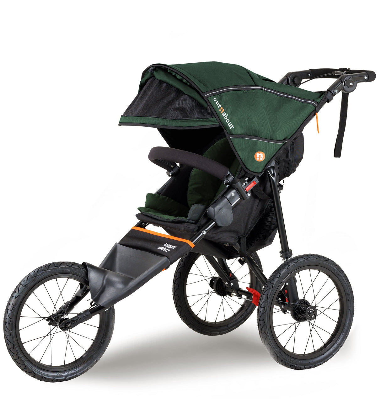 Out n About Nipper V5 Sport Jogging Pushchair - Sycamore Green