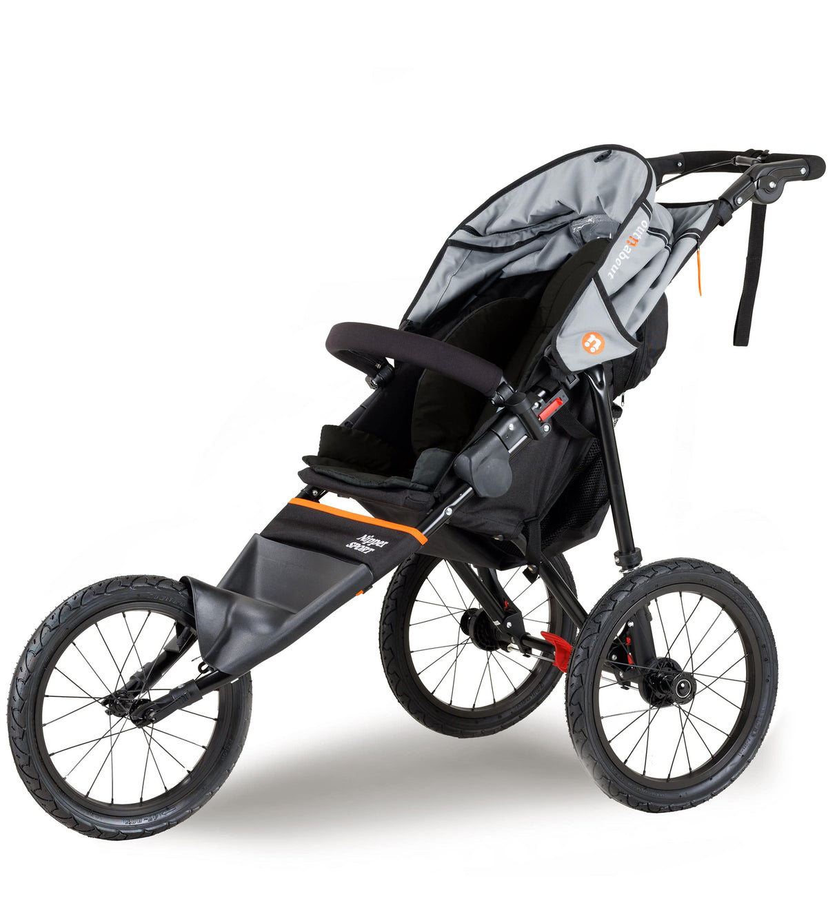 Out n About Nipper V5 Sport Jogging Pushchair - Rocksalt Grey