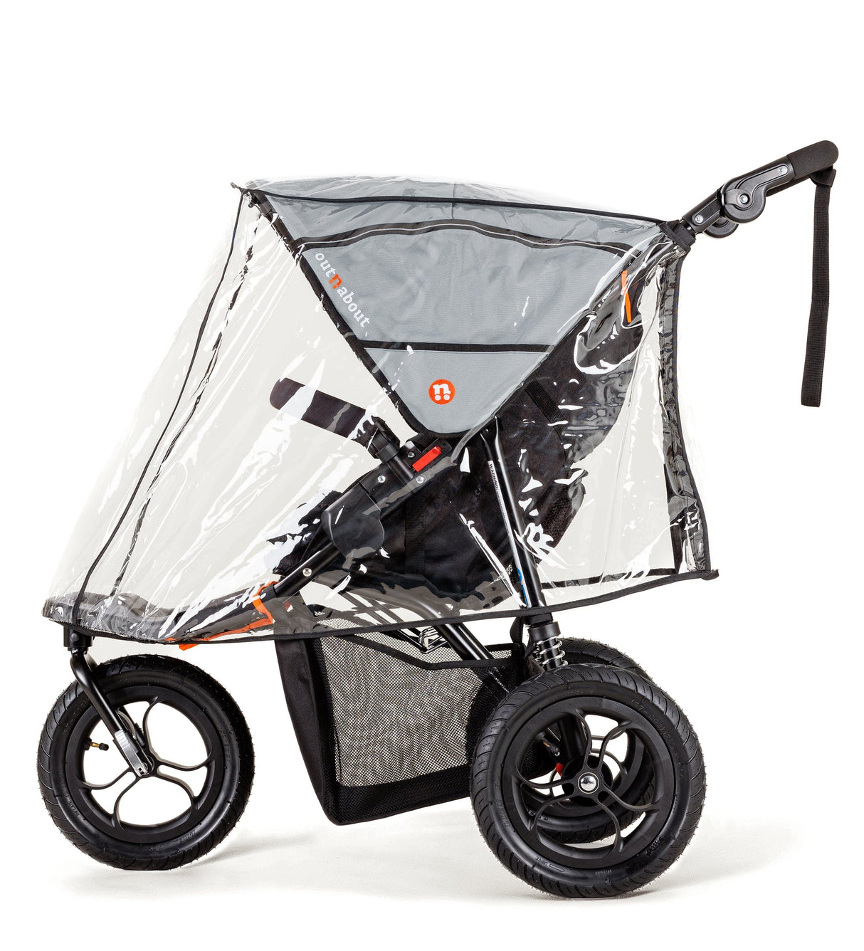 Out n About Nipper V5 Single Pushchair - Rocksalt Grey