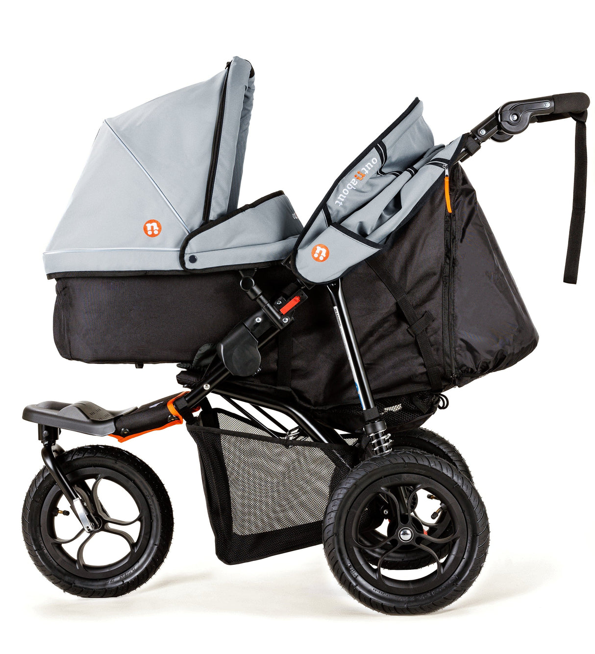 Out n About Nipper V5 Single Pushchair - Rocksalt Grey