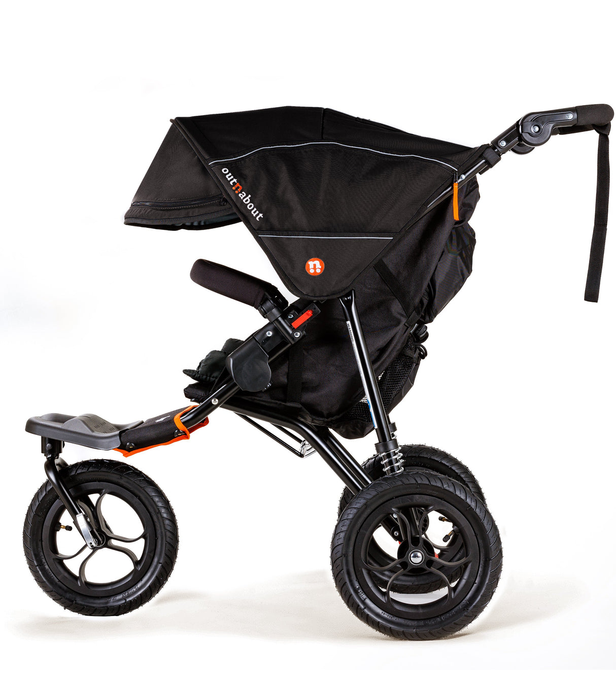 Out n About Nipper V5 Single Pushchair - Summit Black