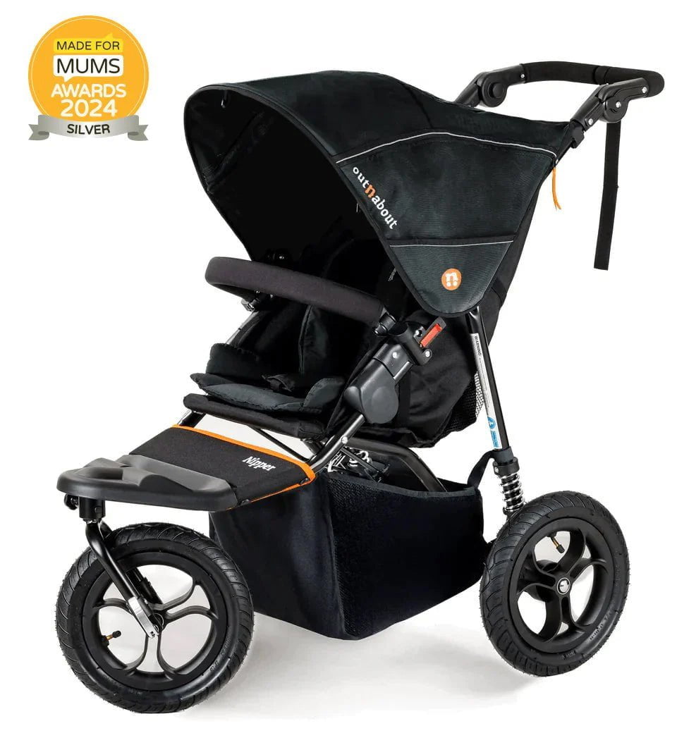 Out n About Nipper V5 Single Pushchair - Summit Black