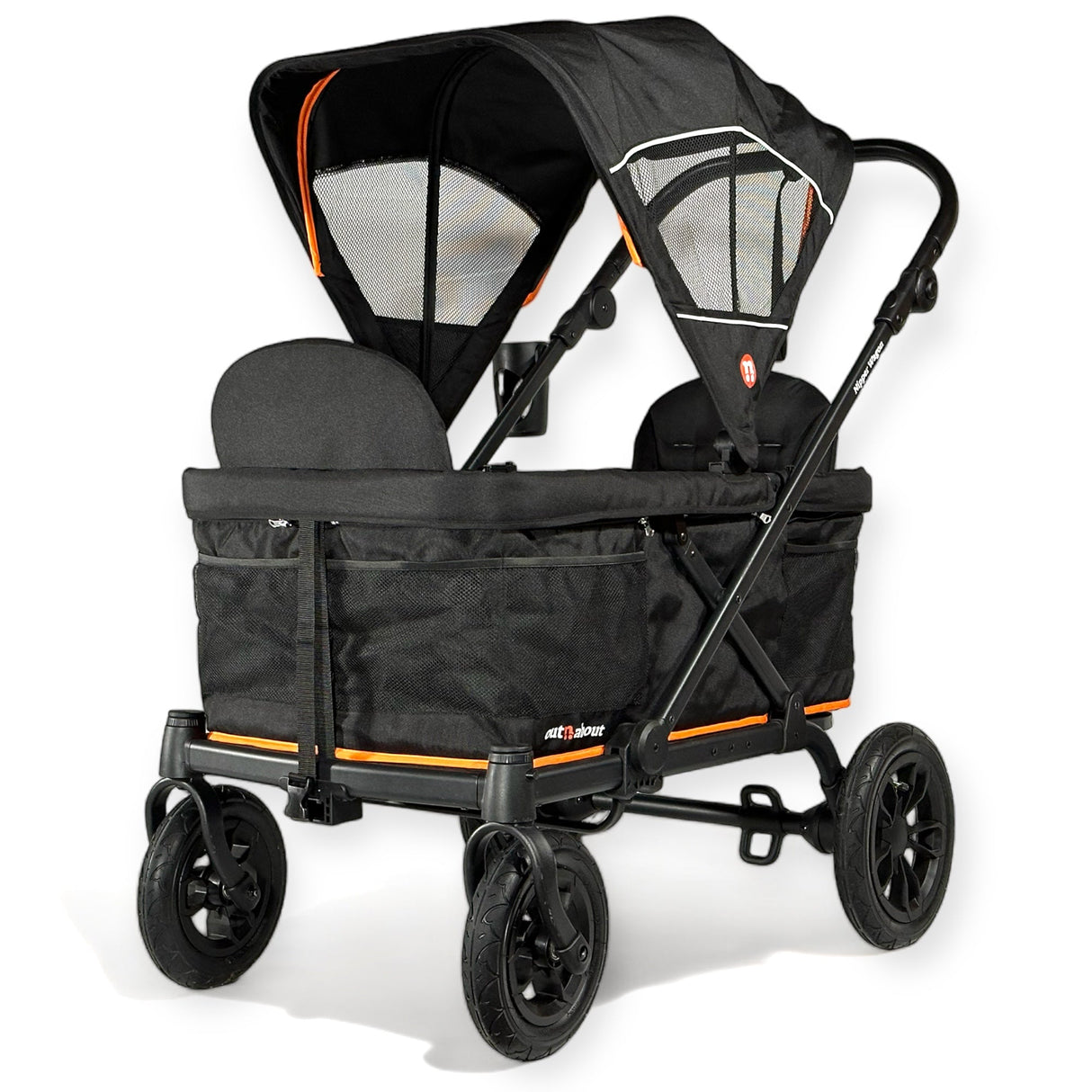 Out N About Nipper Stroller Wagon - Summit Black