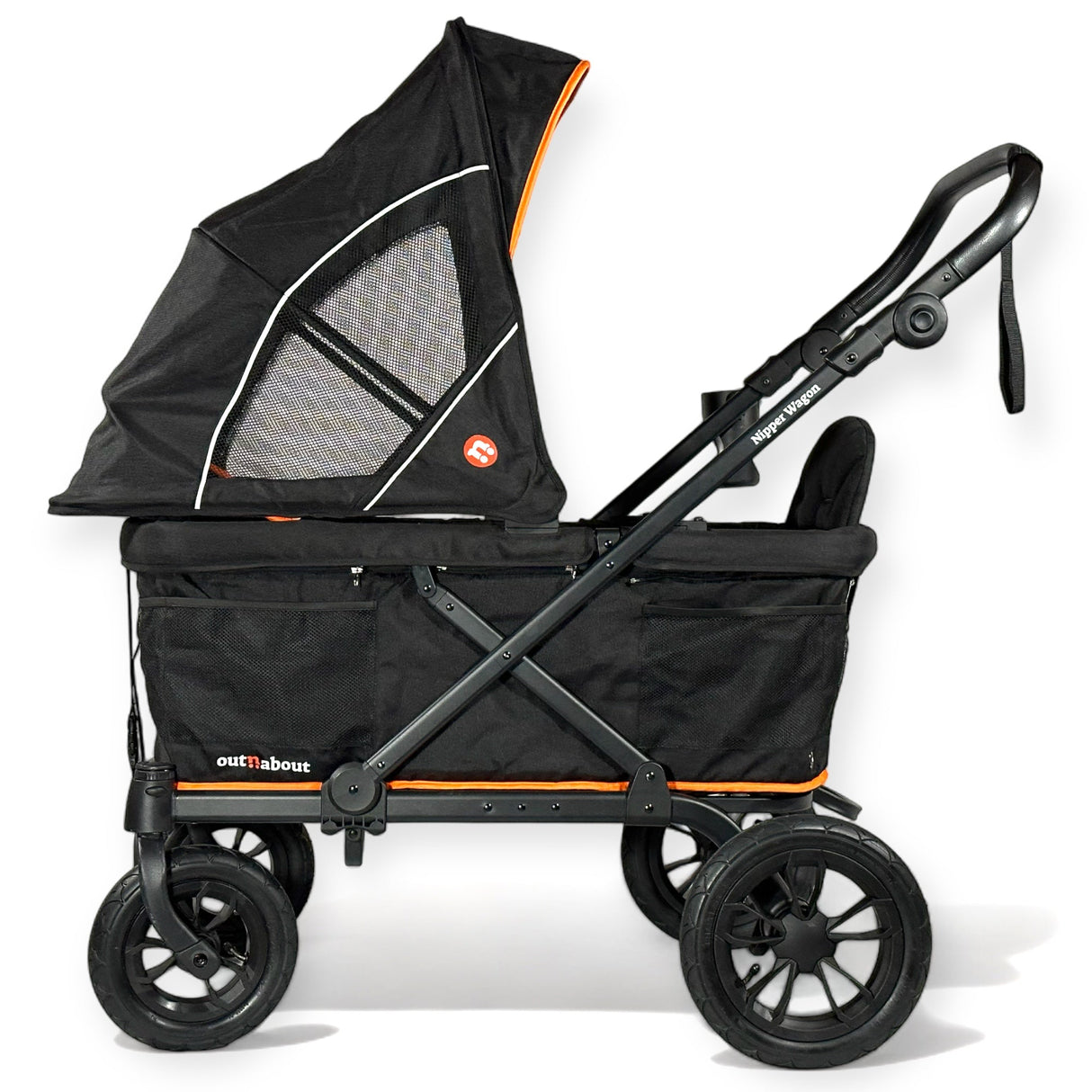 Out N About Nipper Stroller Wagon - Summit Black