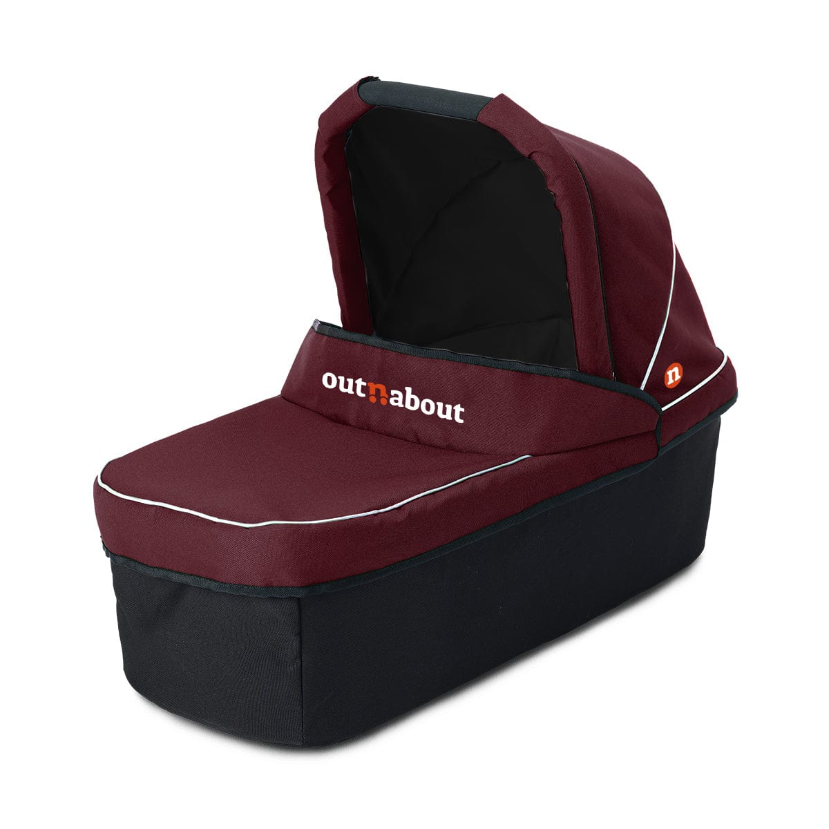 Out'n'About Single Carrycot V5 - Brambleberry Red