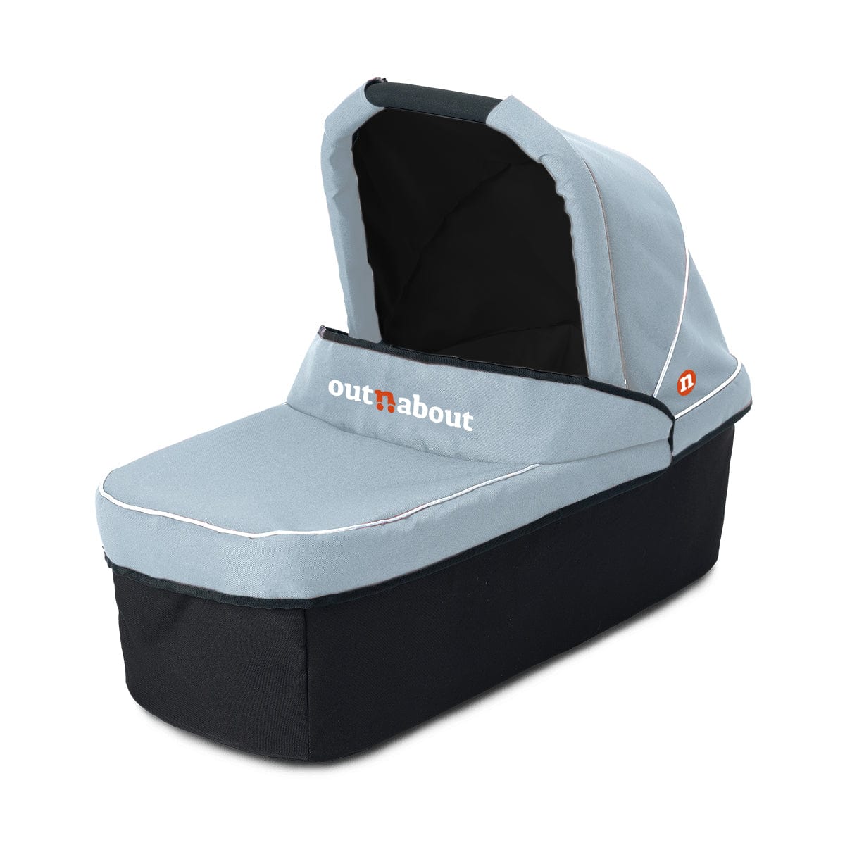 Out'n'About Single Carrycot V5 - Rocksalt Grey