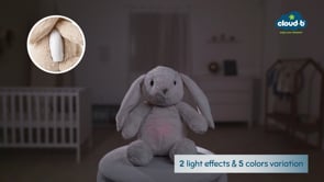 Cloud B White Noise & Night Light LoveLightt Buddies - Billy Bunny