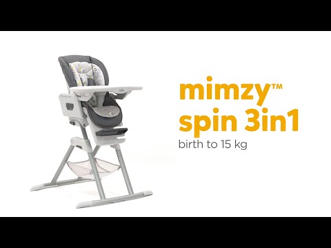 Joie Mimzy Spin 3 in 1 Highchair - Geometric Mountains