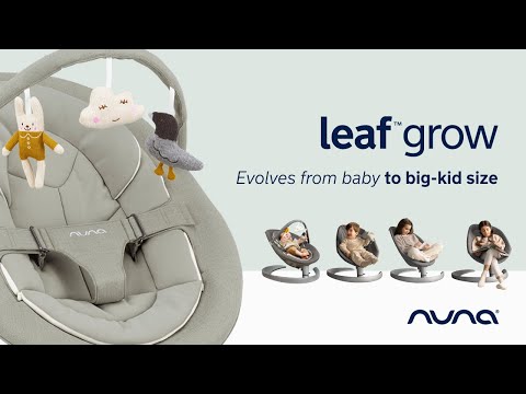 Nuna LEAF Grow Baby Swing & Toy Bar – Granite