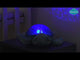 Cloud B Tranquil Turtle Projector Nightlight with White Noise Soothing Sounds - Aqua Blue