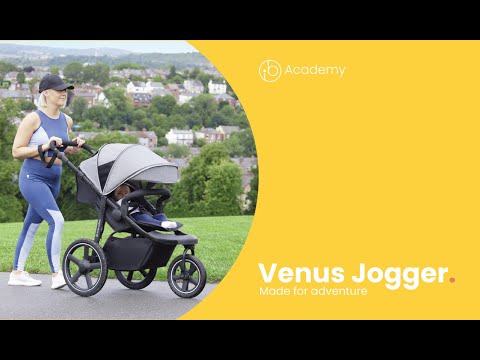 Ickle Bubba Venus Max Jogger Stroller - Space Grey