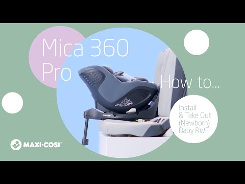 Maxi Cosi Mica 360 Pro Rotating Car Seat - Authentic Grey