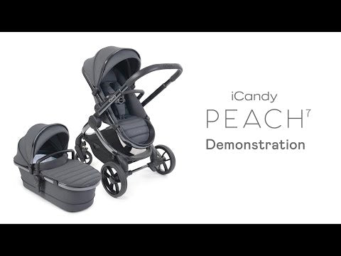 iCandy Peach 7 Complete Travel System with Cybex Cloud T and ISOFIX Base - Ivy