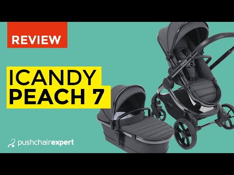 iCandy Peach 7 Complete Travel System with Cybex Cloud T and ISOFIX Base - Ivy