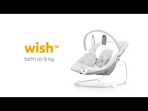 Joie Baby Essentials Bundle with Wish Bouncer, Sansa 2 in 1 and Multiply 6 in 1 Highchair - Portrait