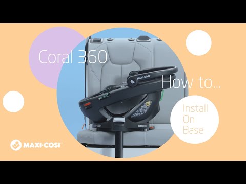 Maxi Cosi Coral 360 Infant Car Seat - Essential Black