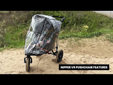 Out n About Nipper V5 Single Pushchair - Summit Black