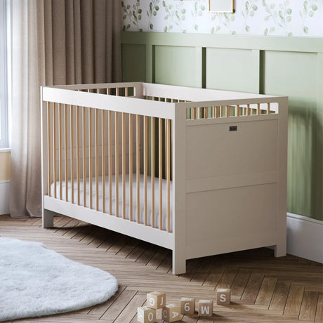 Silver Cross Seville Convertible Cot to Toddler Bed - Cashmere Oak