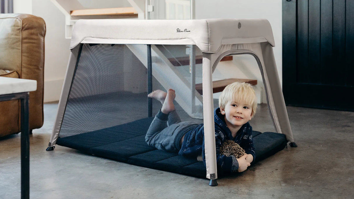 Silver Cross Slumber 3-in-1 Travel Cot & Playpen - Stone