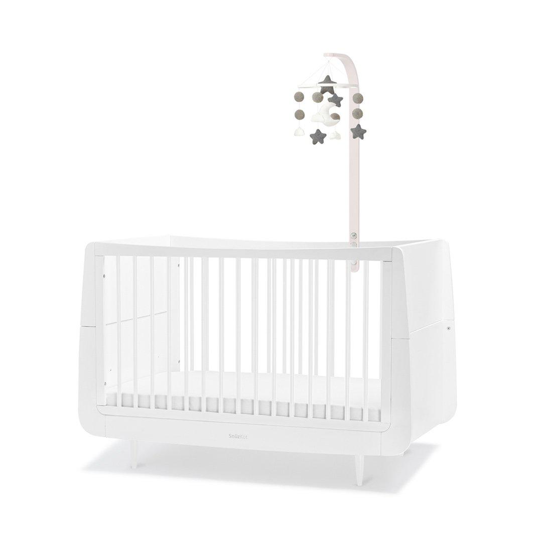 Snuz Scandi Decorative Crib Mobile - Rose White