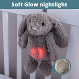 Callowesse Dreamy Willow Bunny Baby Sleep Aid with Smart Cry Sensor and Night Light