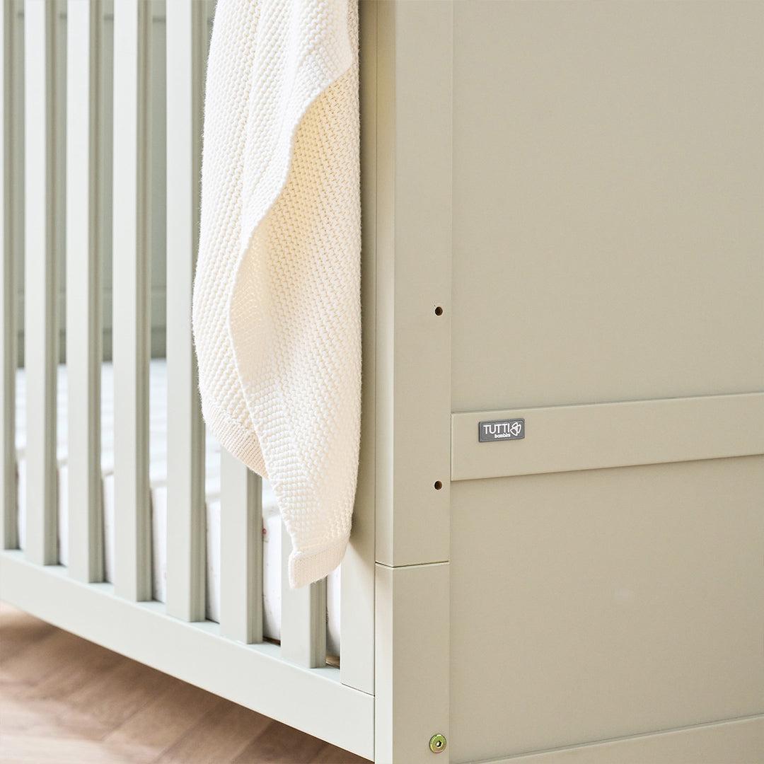 Tutti Bambini Misha Cot Bed - Sage & Golden Oak