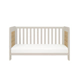 Tutti Bambini Alba Cot Bed - White Sand & Distressed Oak