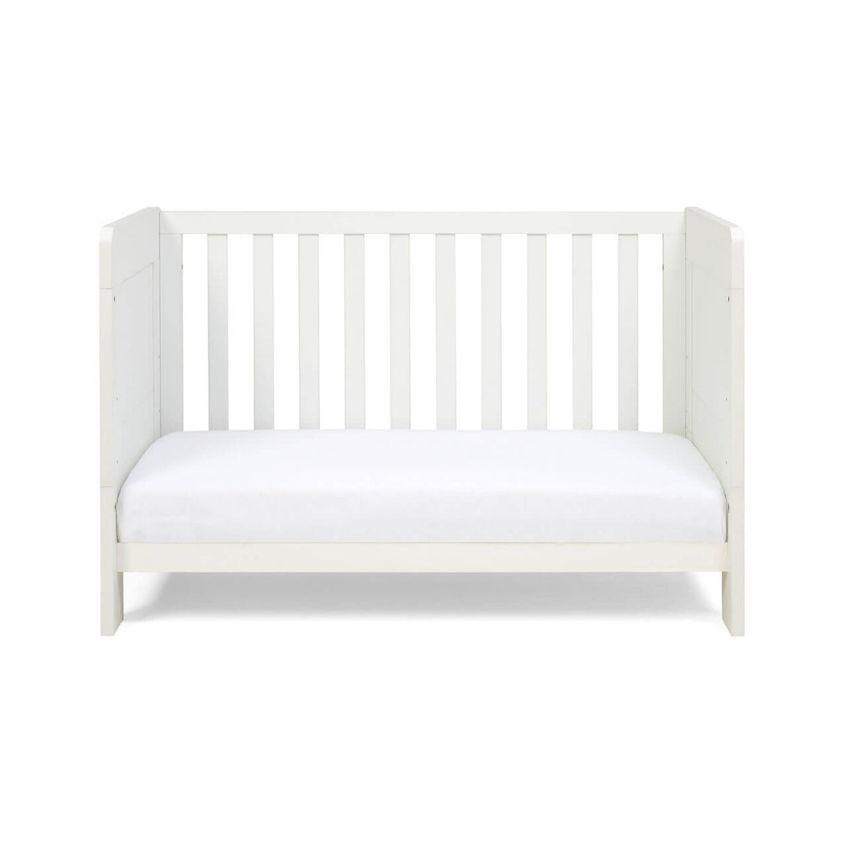 Tutti Bambini Alba Mini Cot Bed - White