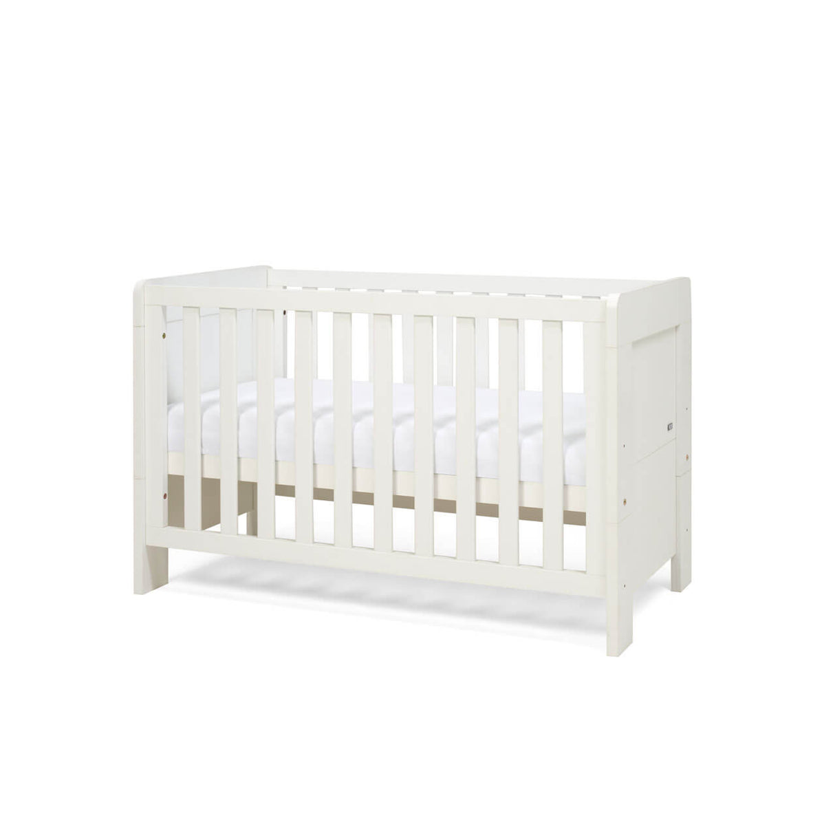 Tutti Bambini Alba Mini Cot Bed - White