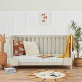 Tutti Bambini Hygge Cot Bed - Light Oak/White Sand