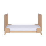 Tutti Bambini Hygge Cot Bed - White/Light Oak