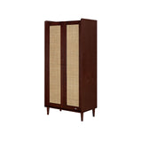 Tutti Bambini Japandi Wardrobe - Warm Walnut