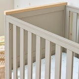 Tutti Bambini Misha Cot Bed - Mushroom & Golden Oak