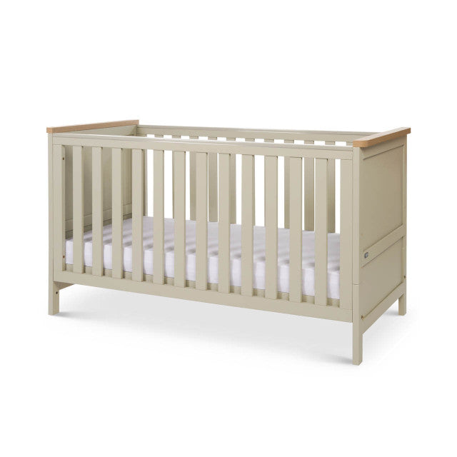 Tutti Bambini Misha Cot Bed - Mushroom & Golden Oak