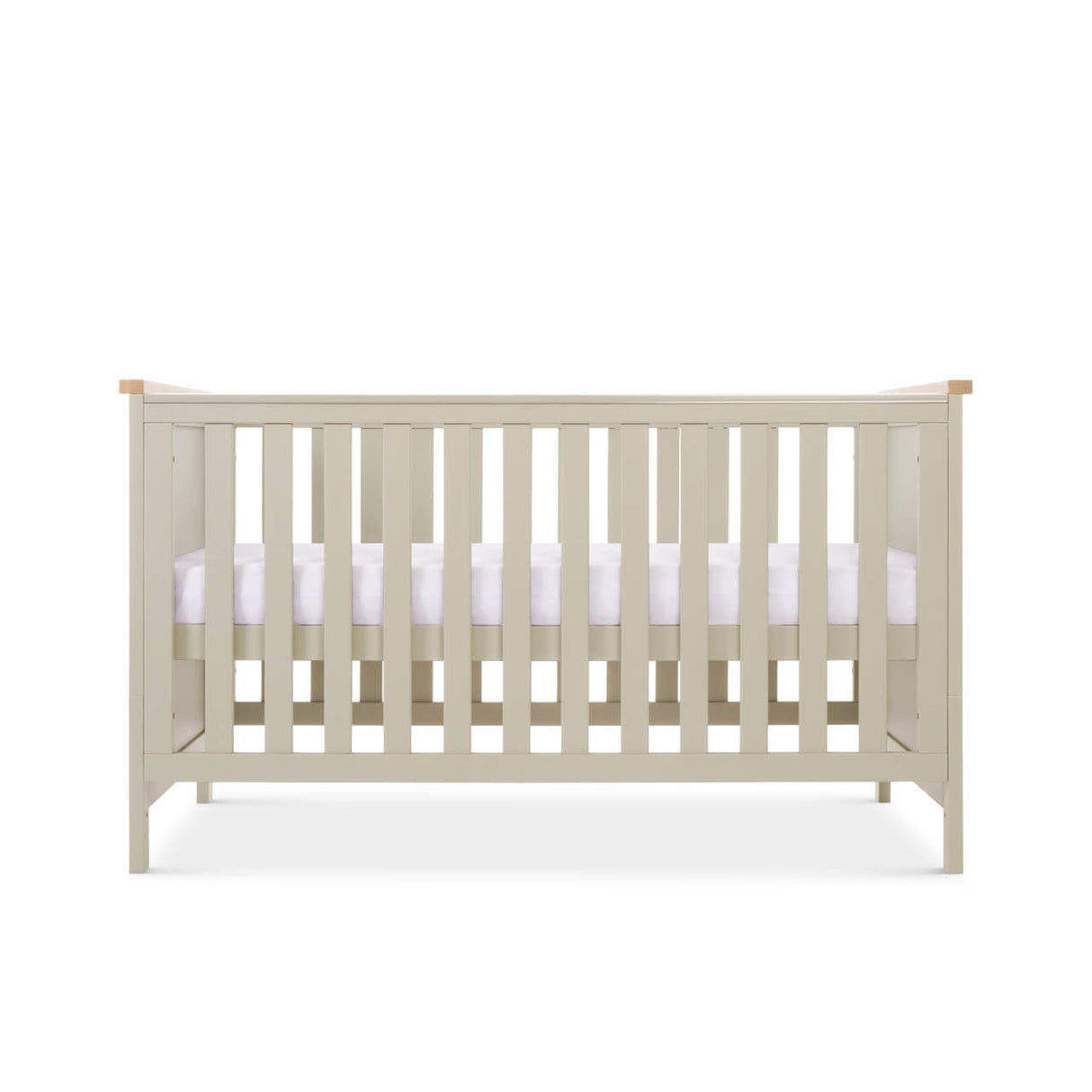 Tutti Bambini Misha Cot Bed - Mushroom & Golden Oak